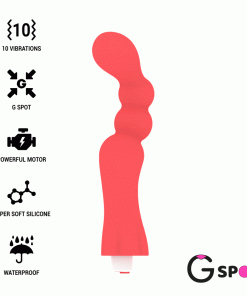 G-SPOT - GOHAN VIBRADOR PUNTO G LIGHT RED